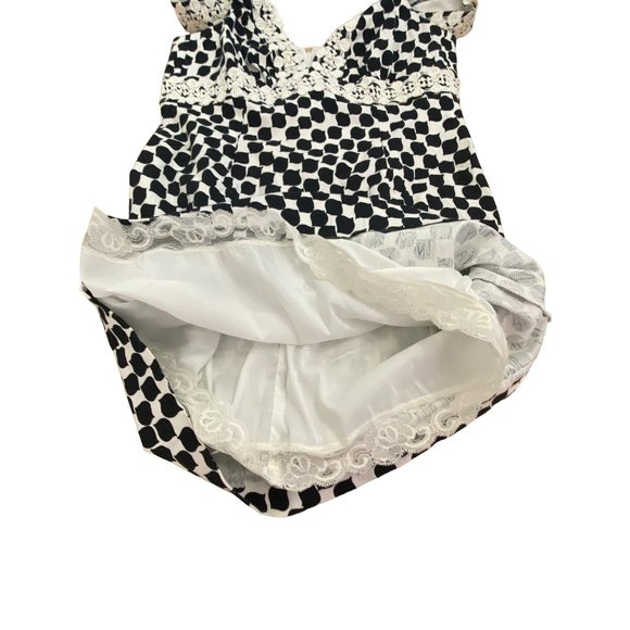 NWT Trina Turk Size 14 Secret Sheath Party Dress Lace MSRP$298 USA Black/White - Picture 6 of 15